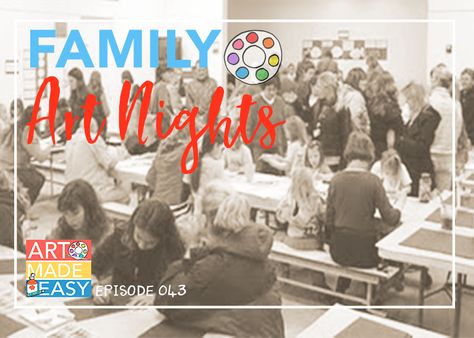 Hosting a family art night can be the best way to build support for your art program, boost parent involvement and advocate for your program within your community. In this episode, I share my experiences with my own family art night both as a parent and as the organizer. I walk you through what worked … Family Art Night, Family Literacy Night, Family Art Projects, Art Teacher Resources, Family Literacy, Deep Space Sparkle, Art Program, Parent Involvement, Community Activities