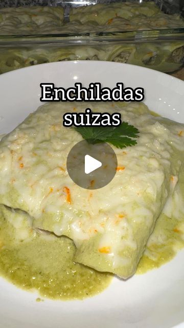 Enchilada Suiza Recipe, Enchiladas Suizas Recipe, Enchiladas Suizas, Chile Serrano, Cilantro, On Instagram