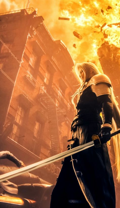 Sephiroth Wallpaper Iphone, Sephiroth Wallpaper, Warrior Angels, Super Smash Ultimate, Final Fantasy Cloud Strife, Final Fantasy Sephiroth, Iphone Widgets, Winged Angel, Final Fantasy Cloud