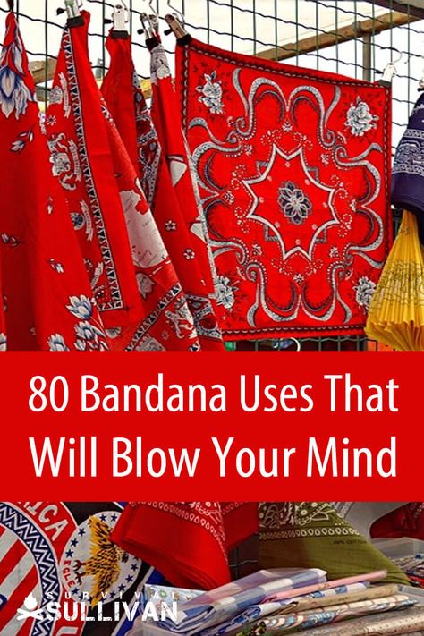 Crafts Using Bandanas, Bandana Decorating Ideas, Bandana Crafts Diy, Crafts With Bandanas, Bandana Ideas, Clothes Life Hacks, Bandana Fashion, Bandana Quilt, Bandana Crafts