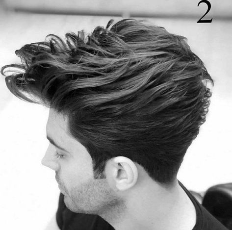 Its a great style to change to if you are bored of your faded cut and you also have a beard. Very light stubble with those sideburns look good. Light Stubble, Best Mens Haircuts, Beard Barber, Trimming Your Beard, Haircut Tip, Trendy Mens Haircuts, Gents Hair Style, Pompadour Hairstyle, Cool Mens Haircuts