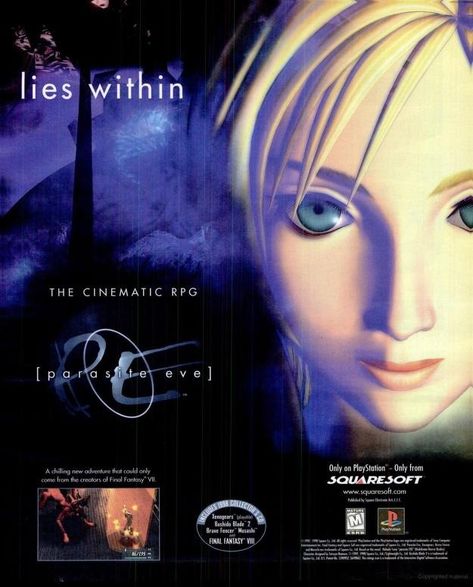 Playstation Magazine, Parasite Eve, Video Game Magazines, Retro Games Poster, Game Posters, Eve Game, Madness Returns, Retro Gaming Art, Alice Madness Returns