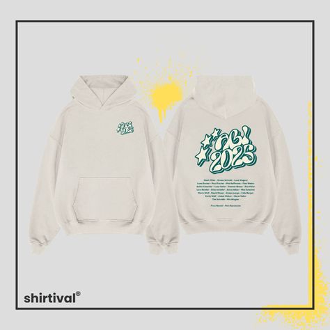 #ABIY2K5 #Motiv #Abitur #Hoodie #2025 #shirtival Grad Hoodies, Senior Hoodies, Senior Sweatshirts, Dream Anime, Senior Year, Hoodie Design, Design Inspo, Mood Board, Art Drawings