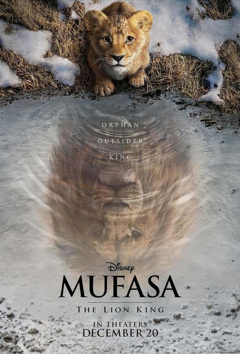 MUFASA:  THE LION KING (2024) The Lion King Movie, Lion King Poster, New Movie Posters, Lion King Pictures, Lion King Movie, Lion King 2, Timon And Pumbaa, Simba And Nala, Il Re Leone