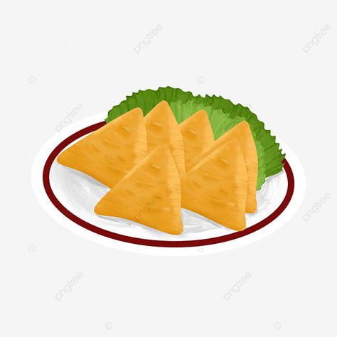 Samosa Indian, Portfolio Template Design, Instagram Graphic, Portfolio Template, Samosa, Clipart Images, Nachos, Free Png, Png Clipart