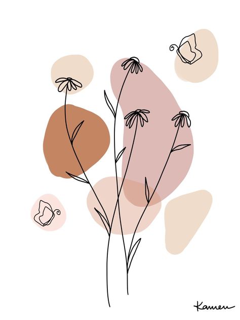 Flowers butterfly watercolor painting waterco Blob Flower Painting, Asthetic Drawings Simple Flower, Flower Painting Minimalist, Asthetic Flower Drawings, Asthetic Sketchs, Asthetic Paintings Easy, Butterfly Watercolor Painting, Painting Clipart, Cute Flower Drawing