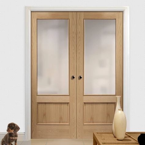 Blonde Oak Door, Internal Oak Doors, Oak Door, Yard House, Oak Bathroom, Lifestyle Images, Internal Door, Flush Doors, Oak Panels