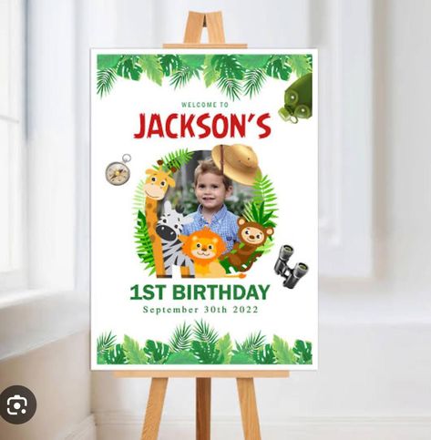 Personalised Invitations, Fruit Shoot, Safari Kids, Invitation Card Birthday, Stickers Collection, Personalized Party Decor, Stage Background, Animal Safari, Menu Design Template