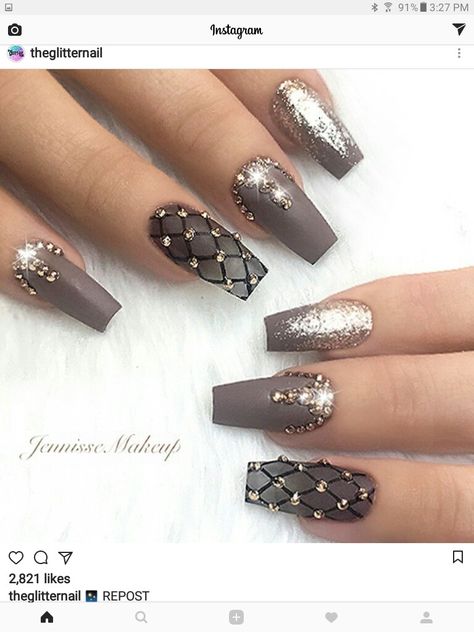 Ongles Beiges, Pretty Nail Designs, Super Nails, Beautiful Nail Designs, Fabulous Nails, Coffin Nails Designs, Nail Nail, Cool Nail Designs, Nail It