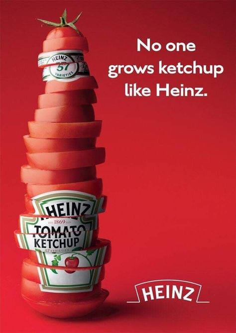 Ad Campaign Photography, Leo Burnett, Heinz Ketchup, Art Advertisement, 광�고 디자인, Creative Advertising Design, Visual Metaphor, Publicidad Creativa, Food Advertising