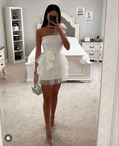 Layered Mini Dress, Bachelorette Outfits, Looks Party, Dresses Cocktail, Bride Clothes, Dress Inspiration, Hoco Dresses, Girl Next Door, Bridal Outfits