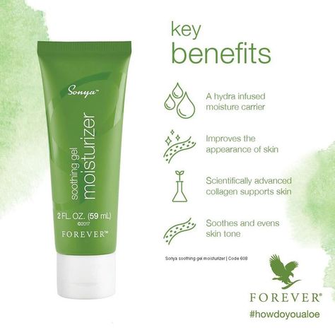 Cosmetic Creative, Moisturizer For Sensitive Skin, Forever Products, Skin Gel, Soothing Gel, Banner Ads Design, Skin Care System, Forever Living, Forever Living Products