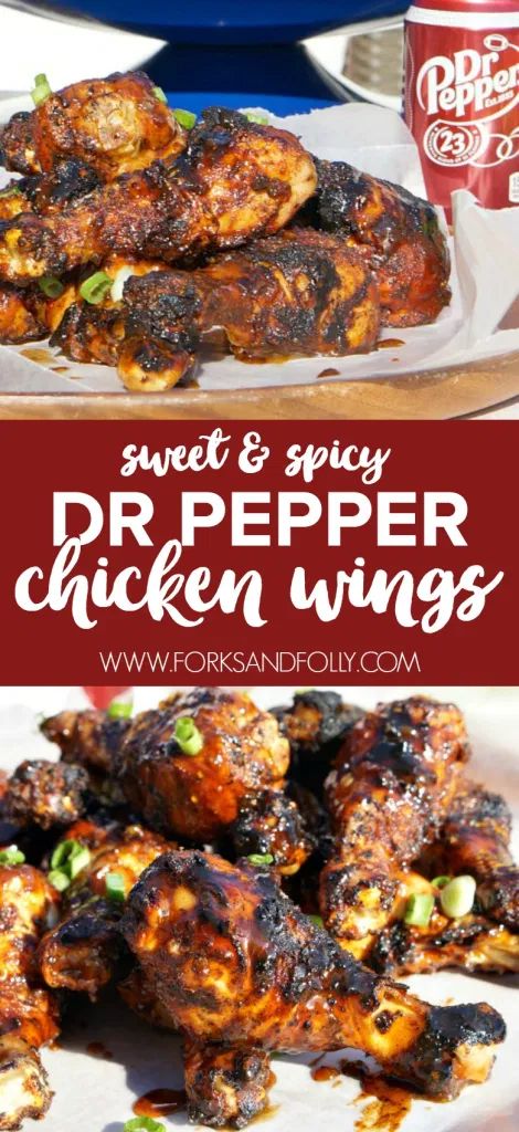 Dr Pepper Wings, Dr Pepper Chicken Wings, Dr Pepper Chicken, Pepper Chicken Wings, Sweet And Spicy Chicken, Pepper Chicken, Chicken Wing, Chicken Stuffed Peppers, Canned Chicken