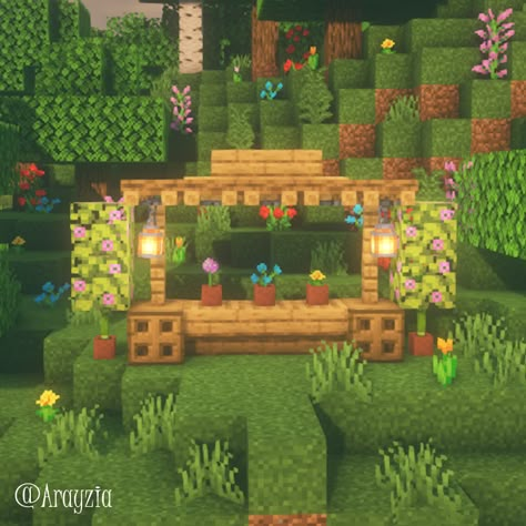 Inspo for Minecraft, Gaming, Aesthetic, Flowers, Cute, Spring, Summer, MC, Minecraft Build, Minecraft Ideas Garden Minecraft Aesthetic, Flower Garden In Minecraft, Minecraft Small Outdoor Decorations, Minecraft Spring Build, Minecraft Flower Cart, Flower Minecraft Build, Flower Stand Minecraft, Minecraft Flower Garden Ideas, Minecraft Vegetable Garden