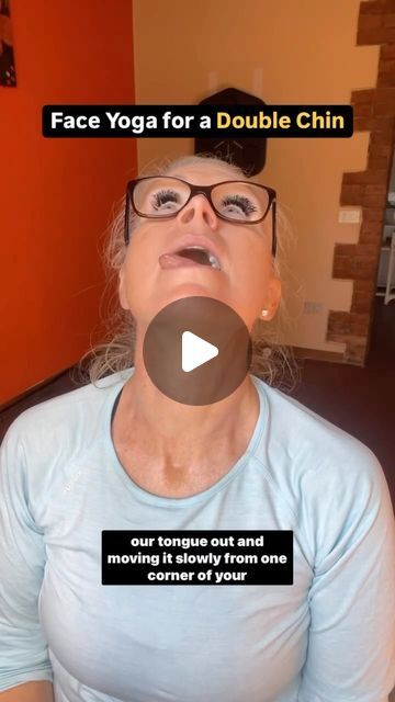 Liz Wadden | Face Yoga Specialist on Instagram: "Worried about a double chin? Do these 3 exercises:  1.Start with a neck massage. Using your knuckles to massage from the base of your neck upwards towards your job line. You can use your favourite serum facial oil or moisturiser (I’m Using my viral Tighten & Lift neck cream from GoPure) and apply gentle pressure as you move in an upward motion and this helps to stimulate circulation and firm the area. Due for a couple minutes as a warm up.  2.Next tilt your head back and look towards the ceiling pucker your lips as if you’re trying to kiss the ceiling and hold the kiss for a few seconds, then relax. Repeat this movement several times 30 to 60 seconds or more if you like to engage your muscles in your neck and jawline.  3.Our final move is ti Exercises To Lose Double Chin, Neck Exercises For Women Double Chin, Neck Tightening Exercises, Face Yoga Exercises Double Chin, Face Exercises For Wrinkles, Face Tightening Exercises, Neck Exercises For Women, Face Exercises For Jawline, Cheek Wrinkles