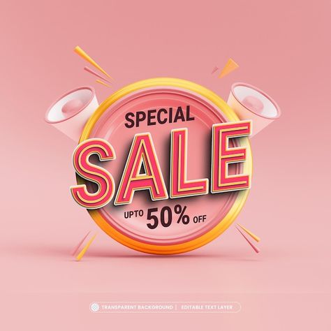 Special sale offer 3d banner for promoti... | Premium Psd #Freepik #psd #offer-3d #big-offer #big-discount #50-offer Up To 50 Off Sale Poster, Offer Ads, 3d Banner, Offer Banner, Big Sales Banner, Sale Logo, Discount Logo, Ads Design, Discount Banner