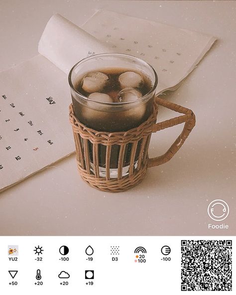 #foodie #foodiefilter #aesthetic #filter Canva Filter Code, Foodie Edit Aesthetic, Foodie Editing, Foodie Edit, Snow App Filters, Foodie Filter, Vsco Themes, Vsco Tutorial, Foodie Photography