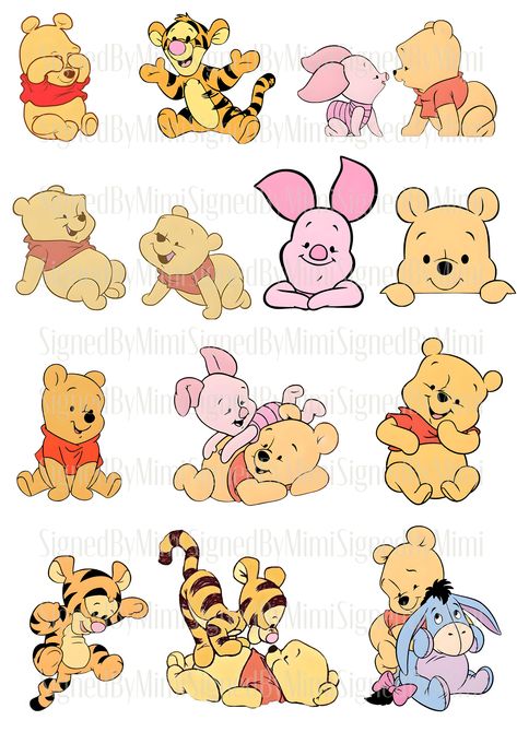 Winnie The Pooh Png Friends, Winnie The Pooh Images Free Printable, Winnie De Pooh Baby Shower Ideas, Diy Winnie The Pooh Decorations, Winnie The Pooh Images, Winnie Pooh Bebe, Baby Shower Winnie Pooh, Winnie Phoo, Winnie The Pooh Clipart