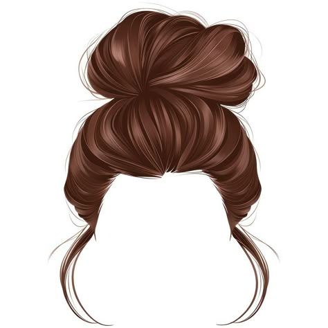 Bun Hairstyle Drawing, Messy Bun Illustration, Hairstyles Illustration, Hairstyle Illustration, Easy Sketching, Ponytail Drawing, Jewelry Background, Plan Wallpaper, Drawing Ideas References