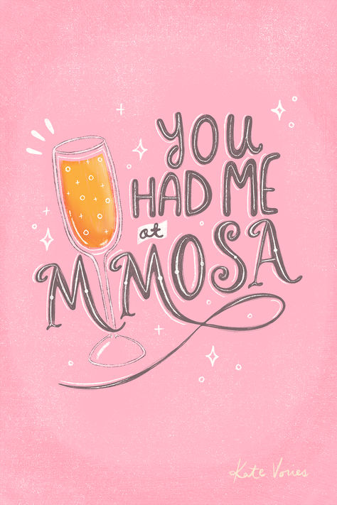 Mimosas Aesthetic, Brunch Mimosa, Cocktail Aesthetic, Mimosa Cocktail, Pink Mimosa, Cocktail Illustration, Aesthetic Girly, Cocktail Art, Whimsical Fashion