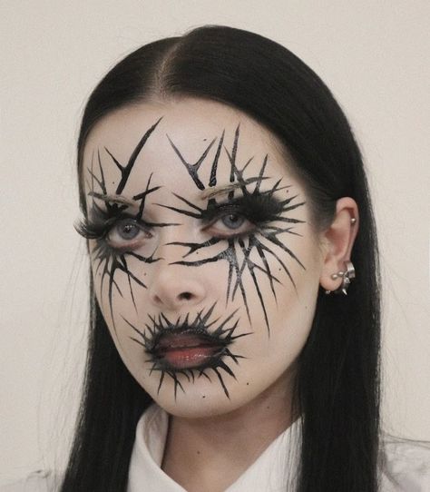 Satanic Makeup, Demon Makeup, Extreme Makeup, Alt Makeup, Witch Makeup, Horror Makeup, Edgy Makeup, Gothic Makeup, Goth Makeup