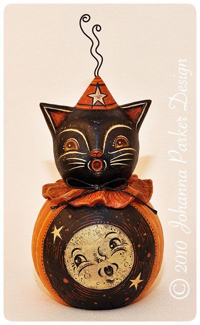 Johanna Parker Design: July 2010 Halloween Sounds, Halloween Folk Art, Johanna Parker, Folding Origami, Halloween Collectables, Primitive Halloween, Vintage Halloween Decorations, Halloween Time, Halloween Doll