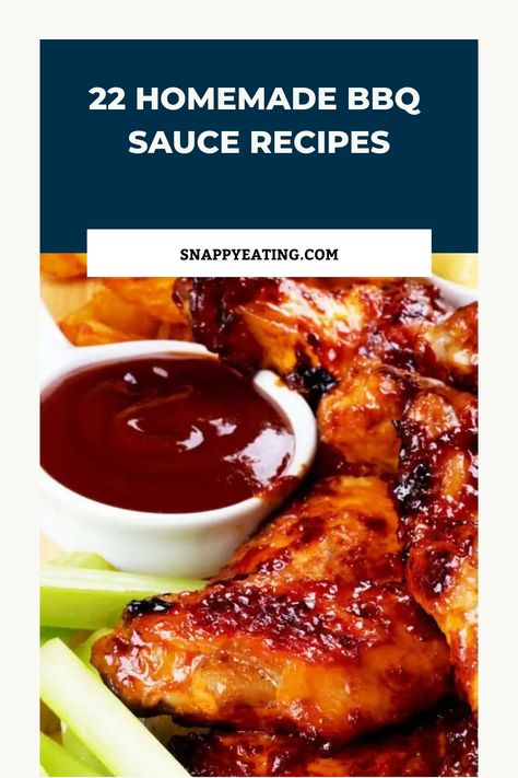 Discover the ultimate flavor boost with these easy homemade BBQ sauce recipes. Elevate your dishes with a variety of delicious barbecue sauces that you can create in just minutes. Explore the mouthwatering world of homemade barbecue sauces and enhance every meal! Diy Barbecue Sauce, Spicy Barbecue Sauce Recipe, North Carolina Bbq Sauce, Vinegar Based Bbq Sauce, Honey Bbq Sauce Recipe, Vinegar Bbq Sauce, Homemade Barbecue Sauce Recipe, Bbq Sauce Homemade Easy, Mustard Bbq Sauce