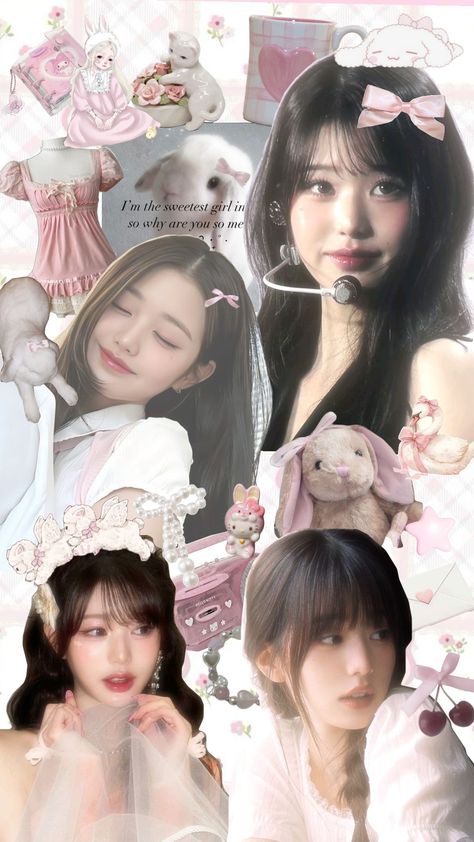 #wonyoung #ive #coquette #pink #cute #wallpaper Coquette Kpop Wallpaper, Wonyoung Aesthetic Wallpaper, Wonyoungism Wallpaper, Pink Cute Wallpaper, Pastel Pink Wallpaper Iphone, Wonyoung Pink, Card Des, Wonyoung Aesthetic, Wonyoung Wallpaper