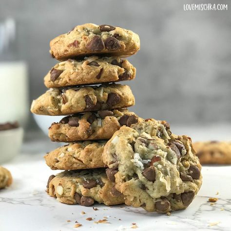 Almond Joy Cake Mix Cookies, Almond Joy Cookies Best, Almond Joy Cookie Recipe, Small Batch Almond Joy Cookies, Almond Joy Cookies Recipe, Almond Joy Cookies 4 Ingredients, Almond Joy Candy Bars, Almond Joy Cake, Almond Joy Candy