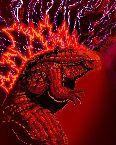 Fire Godzilla, Godzilla Suit, Godzilla 2, Legendary Pictures, Godzilla Wallpaper, All Godzilla Monsters, Kaiju Art, Giant Monsters, Kaiju Monsters