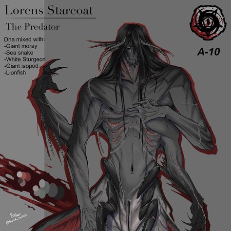 Oc de Pressure,Lorens Starcoat/The Predator #pressureroblox Scp Oc Ideas, Hybird Oc, Pressure Oc Art, Roblox Pressure Oc, Reptile Oc, Pressure Roblox Oc, Horror Oc Art, Pressure Fanart, Oc Adopts