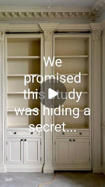 Bookcase Door Secret, Hidden Study, Secret Cupboard, Big Safe, Hidden Door Bookcase, Dressing Unit, Secret Passage, Fireplace Bookshelves, Bookcase Door