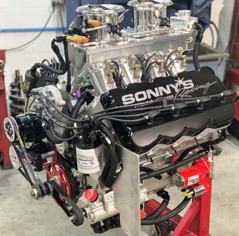 Truck Pull Engines - Sonny's Racing Engines Drag Racing Engines, Ford Racing Engines, Truck Pulls, Car Engines, Vw Engine, Crate Engines, Automotive Decor, Drag Racing Cars, Performance Engines