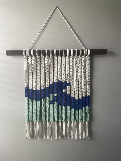 Make waves and turn heads! Ocean and coastal inspired macrame wall hanging #coastalboho Macrame Ocean, Water Projects, Coastal Boho, Make Waves, Ocean Inspired, Crafts Beautiful, Macrame Projects, Ocean Inspiration, Heartfelt Gifts