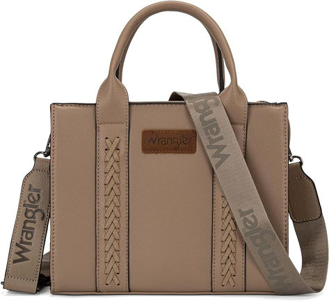 Adjustable and detachable strap allows for comfortable wear as a crossbody bag or a shoulder bag, making women's tote bag easy to carry your belongings with you on the go. Mini and cute size: 10.6"x8.6"*4.7(Drop Handle:4.5") Khaki Tote Bag, Modern Purse, Medium Tote Bag, Work Tote Bag, Trendy Handbags, Top Handle Handbags, Zipper Tote Bag, Cute Purses, Zippered Tote