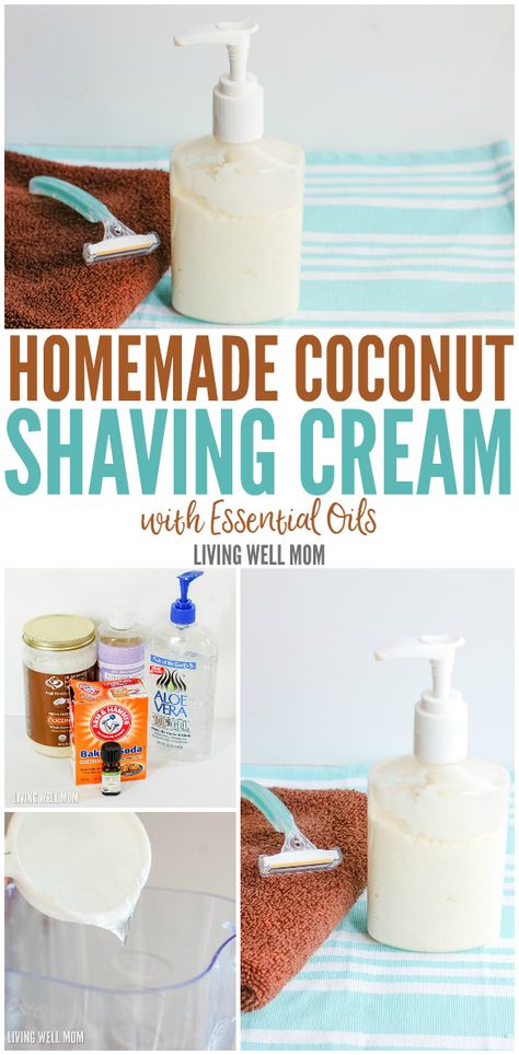 Diy Shaving Cream, Coconut Shavings, Creme Anti Age, Diy Kosmetik, Homemade Bath Products, Diy Body, Facial Mask, Beauty Recipe, Diy Skin