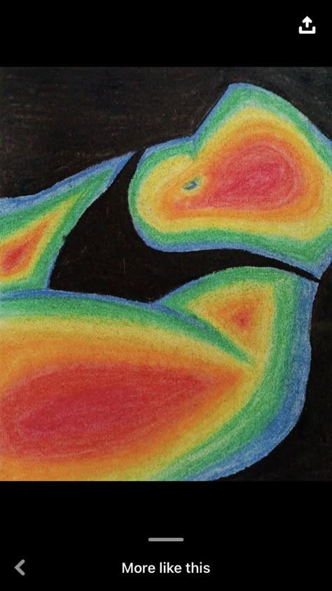 Crayola Drawing, Thermal Art, Drawing Tiktok, Hippie Painting, Simple Canvas Paintings, Cute Canvas Paintings, Oil Pastel Art, Canvas Painting Designs, Small Canvas Art