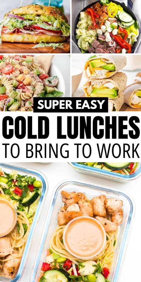 Looking for easy cold lunch ideas for work? Discover our collection of healthy and delicious options that you can prepare ahead of time! From low-carb wraps to high-protein salads, save this pin for meal prep ideas that keep your lunch exciting all summer long. Healthy Lunch And Snack Ideas For Work, Work Lunch Salad Ideas, Healthy Lunches To Pack For Work, Lunch Wrap Ideas Healthy, Pulled Chicken Lunch Ideas, Easy Lunch To Take To Work, Work Lunch Ideas Easy, Bentgo Salad Container Ideas, Fitness Food Healthy Lunch Ideas