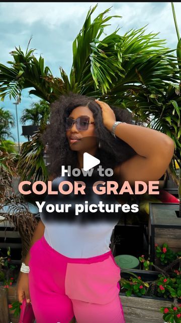 Jasmine UG 🤍| Lifestyle Creator on Instagram: "How to COLOR GRADE YOUR PICTURES! And make your pictures pop🎊🤗

Send a dm for my editing class! Where I teach you a skill you can monetize!

App: @lightroom 

Follow for more!😂💪🏻👩🏼‍💻
.
#lifestyle #lifestyleblogger #contentcreator #editing #editingtutorial #contenttips #tutorial #editor" Apps To Edit Pictures, Color Grading Tutorial, Lifestyle Creator, Lightroom Editing Tutorials, Lightroom Editing, Editing Tutorials, Color Grading, Editing Pictures, Content Creation