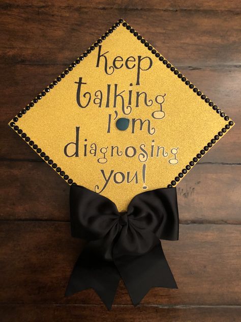 Counselor Graduation Party, Counselor Graduation Pictures, Psychology Graduation Party Ideas, Bs Psychology Graduation Cap, Counseling Graduation Cap Ideas, Grad Cap Psychology, Human Services Graduation Cap, College Grad Cap Ideas Psychology, School Counselor Graduation Cap