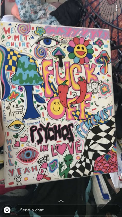 Trippy Graffiti Art, Sketchbook Ideas Trippy, Trippy Paint Marker Art, Cool Art Drawings Trippy, Trippy Marker Drawings, Drawings Ideas Trippy, Marker Art Simple Doodle, Trippy Sharpie Art, Marker Art Trippy