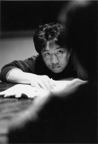 Hirokazu Kore-eda, the Japanese filmmaker. Kore-eda Hirokazu, Hirokazu Koreeda, Japanese Cinema, Movie Directors, Movie Director, Cinema Film, Film Director, Tokyo Japan, On Set