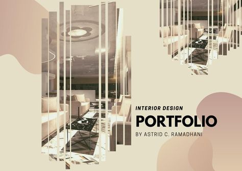 Interior Design Portfolio Interior Design Portfolio Examples, Portfolio Layout Template, Interior Architecture Portfolio, Online Portfolio Design, Portfolio Cover Design, Interior Design Portfolio Layout, Architecture Portfolio Layout, Interior Design Template, Graphic Design Portfolio Cover