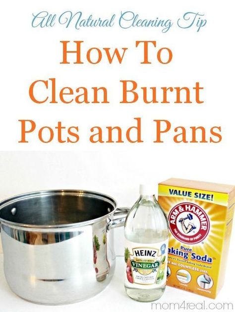 Clean Burnt Pots, Clean Baking Pans, Deep Cleaning Tips, Cleaning Stuff, Cleaning Tips And Tricks, Cleaning House, Cleaning Tricks, Homemade Cleaning, Cleaners Homemade