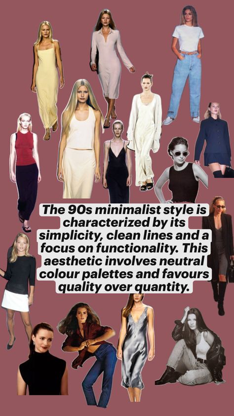 90s Minimalism Fashion, 90s Inspired Outfits, 2000 Fashion, Quality Over Quantity, White And Beige, 90s Fashion Outfits, Fashion Mood Board, Fashion Collage, 90s Aesthetic