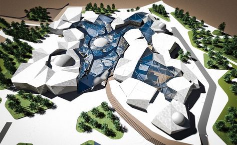 View full picture gallery of Space And Astronomy Research Center Astronomy Museum, Blue Universe, Science Gallery, Landscape Architecture Plan, Thesis Ideas, Astronomy Science, Mini Project, Earth Space, Riyadh Saudi Arabia