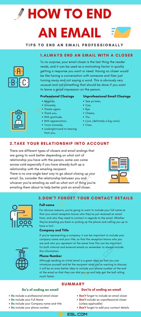 How To End A Professional Email, How To Close An Email, Ending An Email, Email Ending Phrases, Ending Email, How To End An Email, How To Email Professionally, How To Write An Email, Email Like A Professional