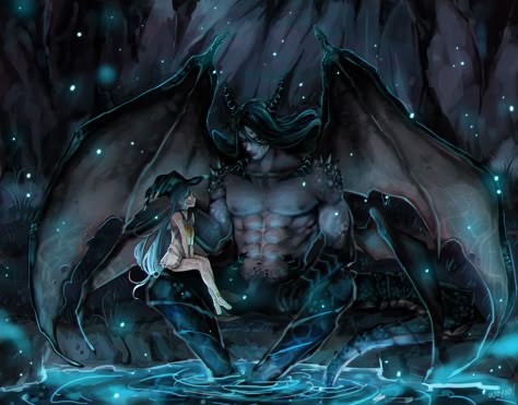 Fantasy Romance Art, Monster Romance, Monster Boy, Fantasy Couples, Romance Art, Beautiful Dark Art, Mythical Creatures Art, Arte Fantasy, Fantasy Concept Art