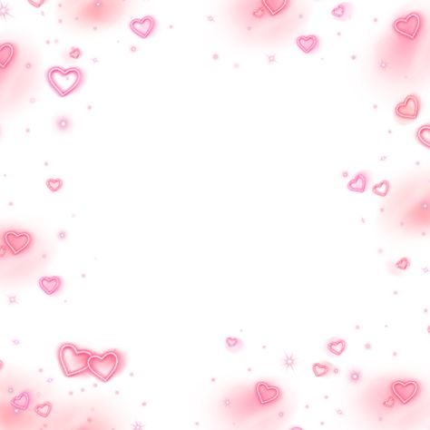 Heart Filter, Pink Filter, Pink Theme, Screen Saver, Pink Themes, Anime Pfps, Pink Heart, Pink And White, Borders