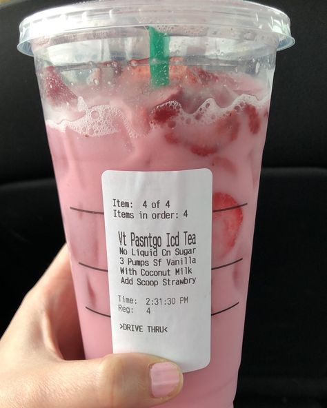 Skinny “Pink Drink” version. Thank you to whoever shared this on insta! Tracked as 2pp for a venti! #skinnypinkdrink #starbucks… | Instagram Pink Drink Starbucks, Starbucks Pink Drink, Drink Starbucks, Aura Pink, Starbucks Drinks Diy, Pink Drink, Pink Starbucks, Pink Drinks, Starbucks Drinks